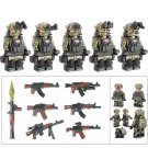 5pcs Russia-Ukraine War Russian Armed Forces Minifigures Accessories