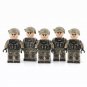 5pcs US Army 1st Special Forces Operational Detachment Minifigures Accessories
