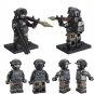 5pcs Russian Spetsnaz FSB Alpha Group Commando Minifigures Accessories