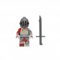 4pcs Medieval Europe Knights The Vitezovi Warriors Minifigures Accessories