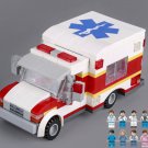 Hospital Emergency Ambulance Car Doctor Nurse Patient Minifigures Accessories