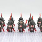 10pcs Crusades The Knights Templar Heavy Armor Minifigures Accessories