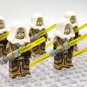 10pcs Star Wars Jedi Order The Jedi Temple Guards Minifigures Accessories