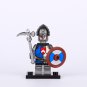 8pcs England Civil Wars The Wars of the Roses Soldiers Minifigures Accessories