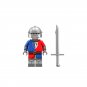 4pcs English Civil War The War of the Roses Infantry soldiers Minifigures Toys