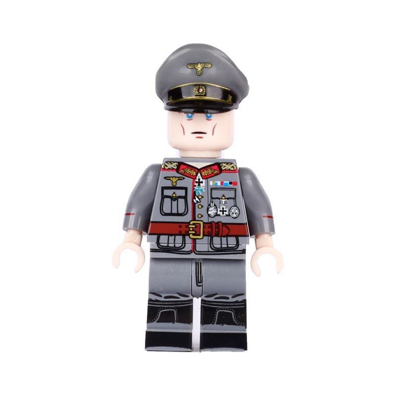 WW2 German Erwin Rommel the Desert Fox Minifigures Accessories