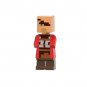 8pcs Minecraft Explorer Ocelot Farmer Kai Villager Llama Herder Minifigures
