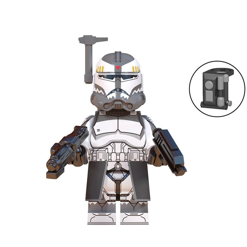 Wolfpack Commander Wolffe Minifigures Star Wars 104th Battalion