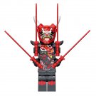 Ninjago Mr. E with Oni Mask of Vengeance Minifigures Weapons and Accessories