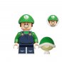 8pcs Super Mario Brothers Minifigures Set Baby Mario Luigi Toad Tanooki Mario