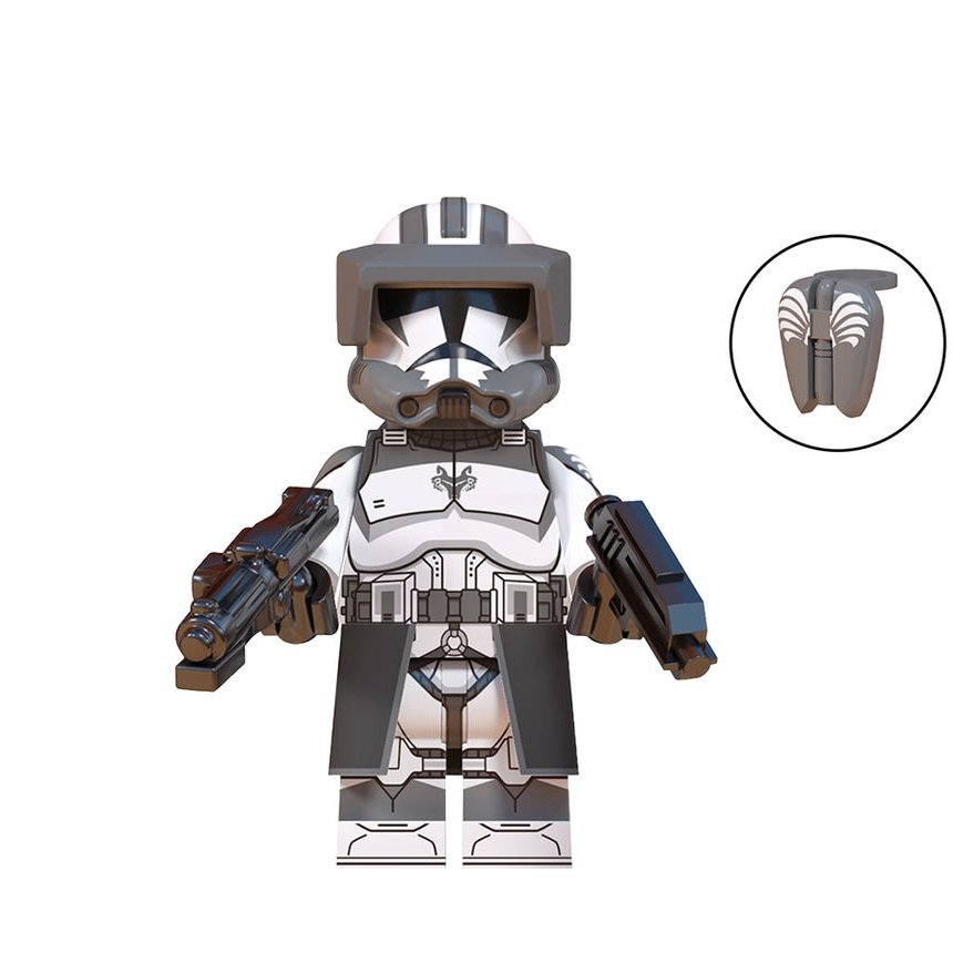 Wolfpack Clone Commander Minifigures Star Wars 104th Battalion