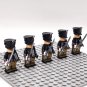 5pcs Napoleonic Wars Prussian Totenkopf Hussar Regiment Minifigures Set