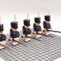 5pcs Napoleonic Wars Prussian Grenadier Infantry Minifigures Set