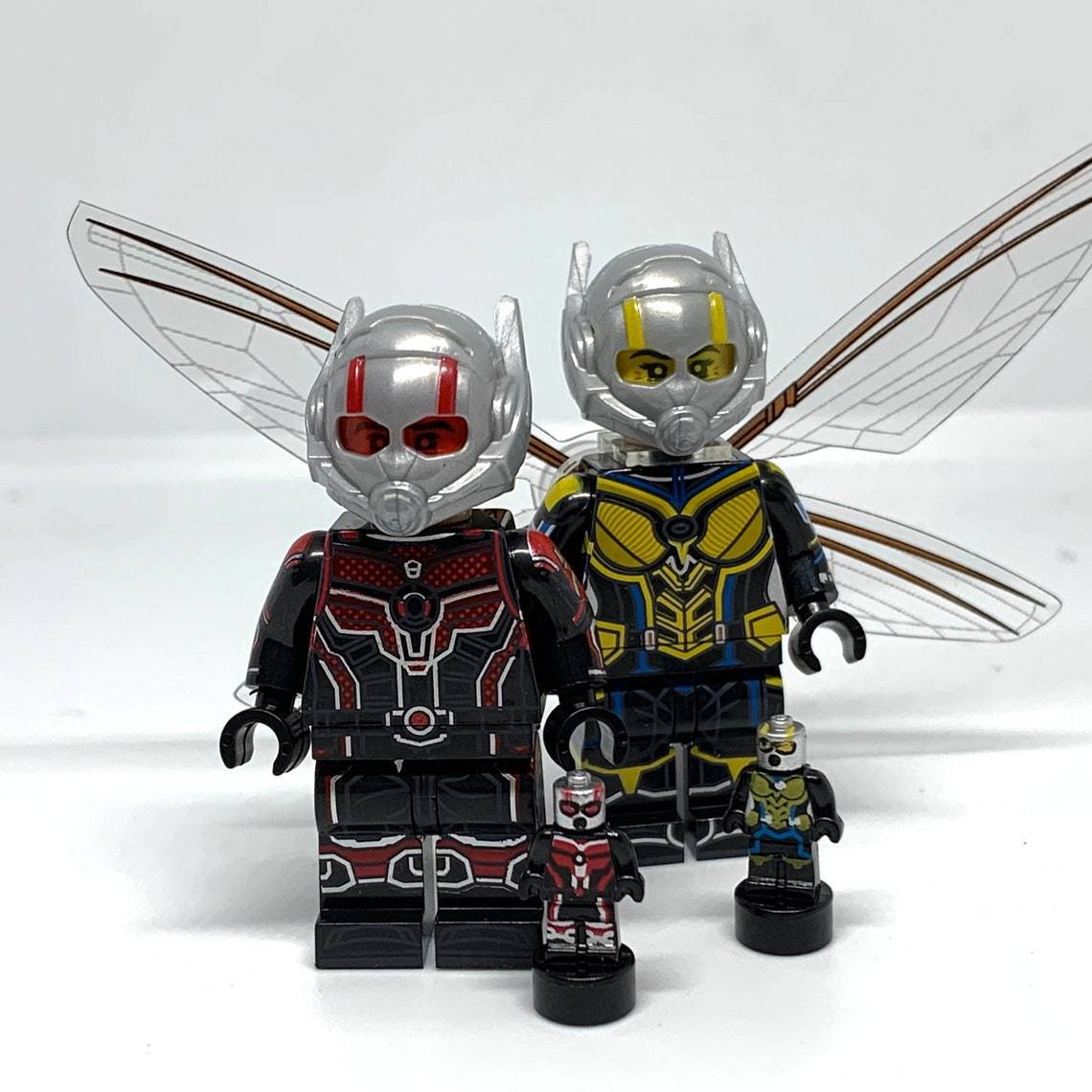 2pcs Ant-Man and the Wasp Quantumania Scott Lang Hope van Dyne Minifigures Set