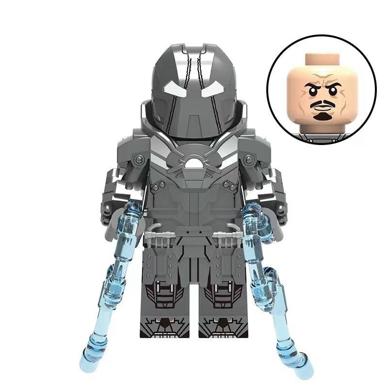 Iron Man Ivan Vanko Whiplash Mark II Minifigures Weapons Accessories