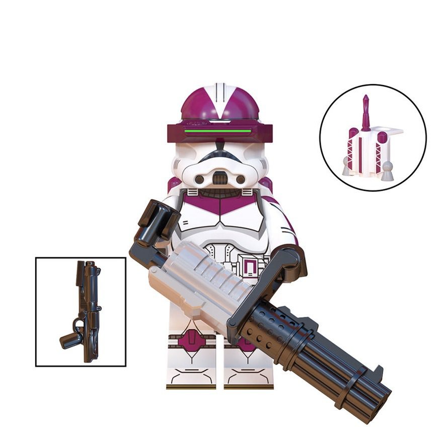 Star Wars 21st Nova Corps Clone Trooper Squad 3 Minifigures Weapons Accessories