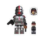 Star Wars The Bad Batch Hunter (with Microfig) Minifigures Accessories