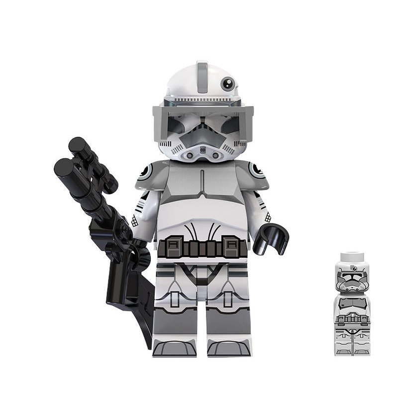Star Wars Kamino Security Clone Commander Minifigures Weapons and Accessories