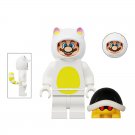 White Tanooki Mario Minifigures Super Mario Brothers