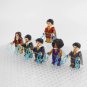 6pcs Shazam Fury of the Gods Minifigures set with Weapons and Accessories