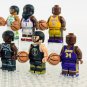 8pcs NBA Basketball Players Minifigures Set Kobe Curry Jordan Durant Harden