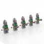 5pcs Medieval England House of Percy soldiers Minifigures Accessories