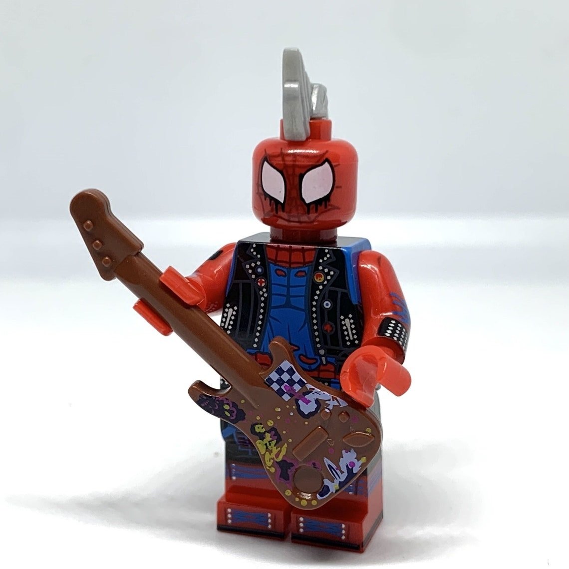 Spider-Punk Minifigures Marvel Spider-Man Across the Spider-Verse