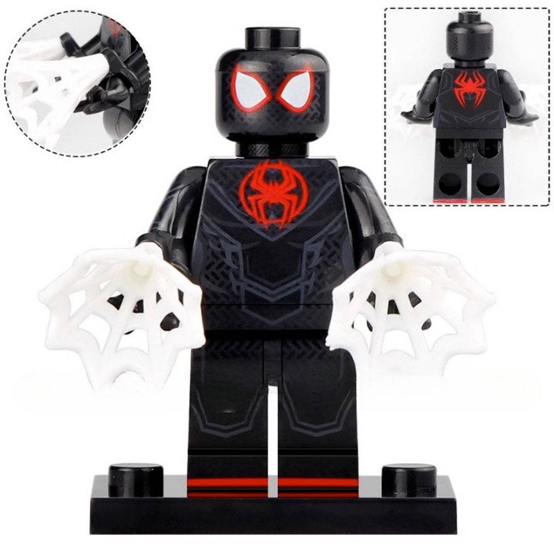 Spider-Man Across the Spider-Verse Miles Morales Minifigures Accessories