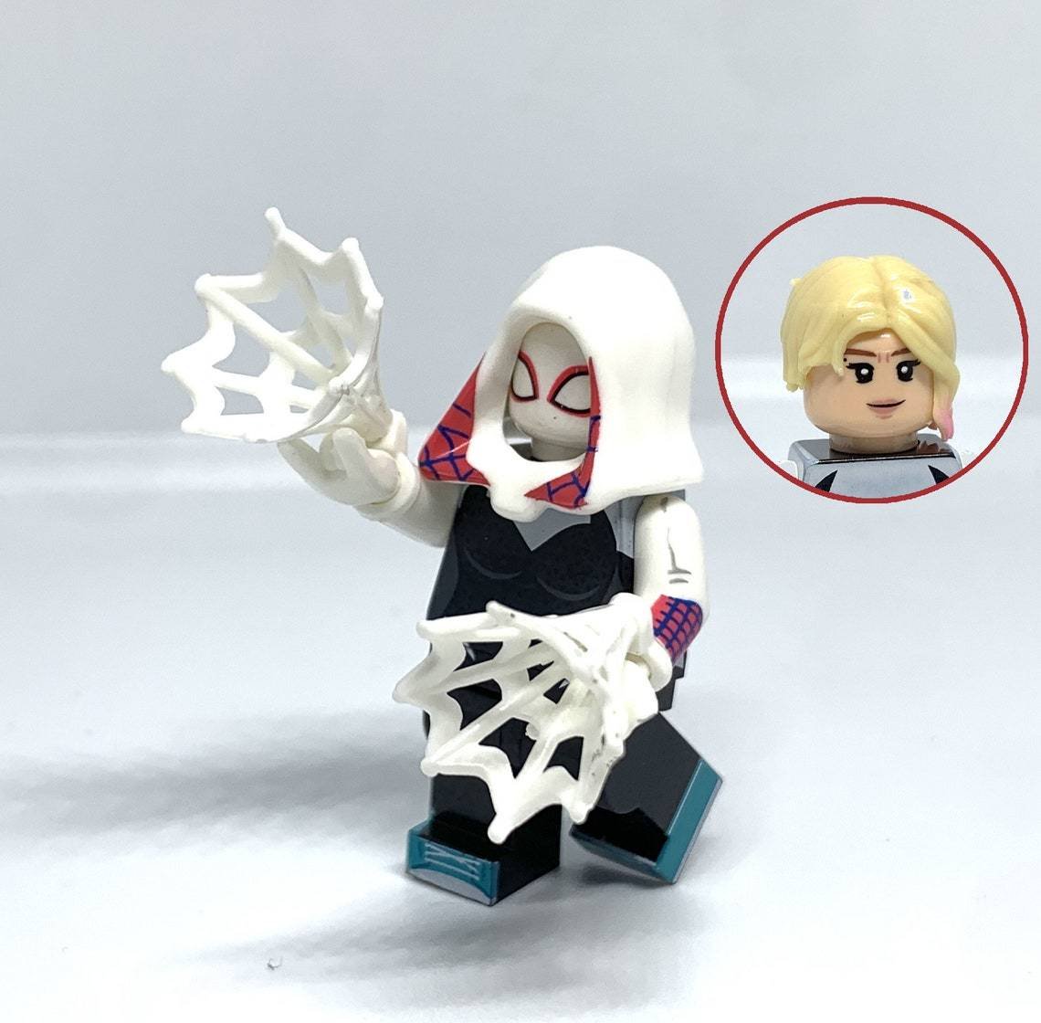 Gwen Stacy Spider-Gwen Minifigures Spider-Man Across the Spider-Verse
