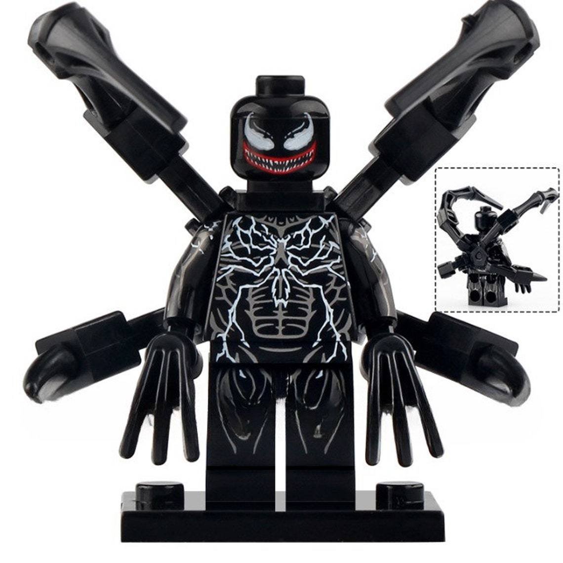 Spider-Man Venom Minifigures Marvel Comics Superhero