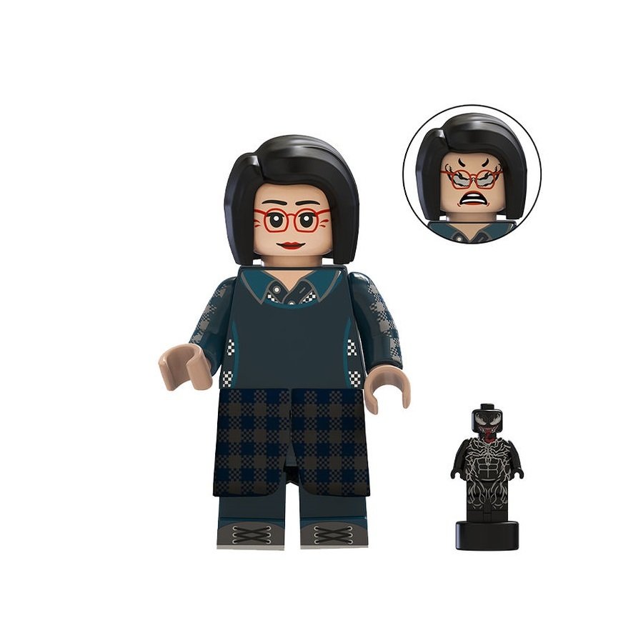 Mrs. Chen Venomized Marvel Venom Minifigures Weapons and Accessories