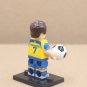 4pcs Football Soccer Players Minifigures set Messi Mbappe Ronaldo Maradona