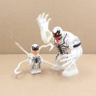 2pcs Big Size Anti-Venom and Baby Anti-Venom Marvel Spider-Man Minifigures Set