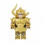 6pcs Saint Seiya Aries Mu Gemini Saga Virgo Shaka Taurus Minifigures Set