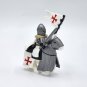 10pcs Mounted Knights Templar Armored Warhorse Minifigures Set
