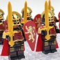 10pcs Game of Thrones House Lannister Armored Soldiers Minifigures Set