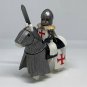 8pcs Mounted Teutonic Knights Templar Knights Hospitaller Minifigures Set