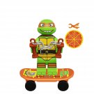 Michelangelo Teenage Mutant Ninja Turtles Minifigures Weapons and Accessories