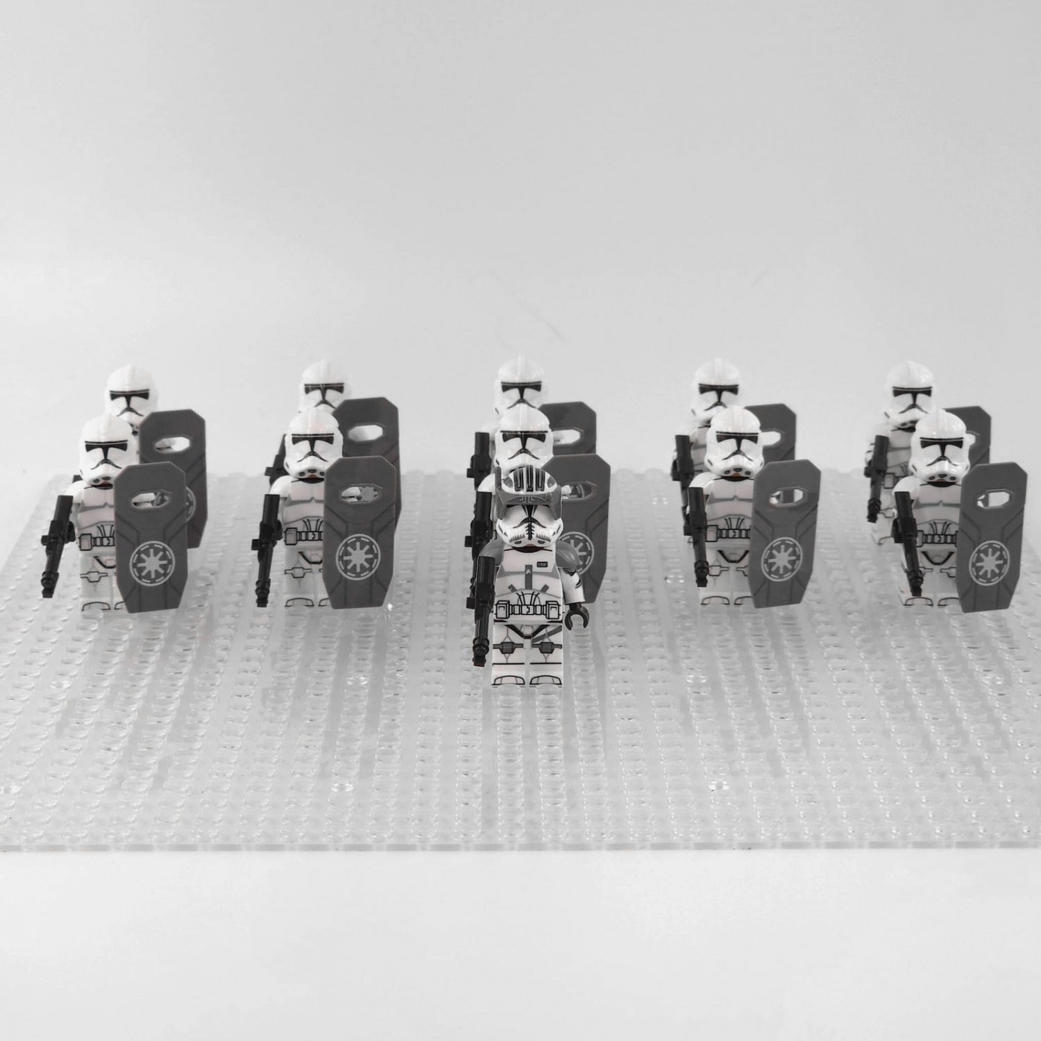 11pcs Star Wars The Bad Batch Commander Cody Clone Troopers Minifigures Set