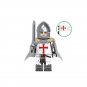 8pcs Knights Hospitaller Teutonic Knights Templar War Horse Minifigures Set