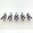 10pcs Star Wars Republic Commando 104th Wolfpack Squad Minifigures Set