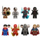 8pcs The Flash (2023) Minifigures Set Supergirl General Zod Dark Flash Cyborg