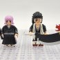 8pcs Anime Bleach Ichigo Kurosaki Retsu Kenpachi Byakuya Minifigures Set