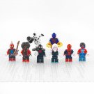 8pcs Spider-Man Across the Spider-Verse Custom Minifigures Set