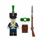 4pcs Napoleonic Wars French sapper Hessian Portuguese infantry Minifigures Set
