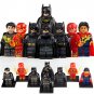 8pcs Superhero The Flash Batman Supergirl General Zod Minifigures Set