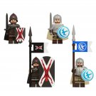 4pcs Game of Thrones House Arryn and House Bolton Soldiers Minifigures Set