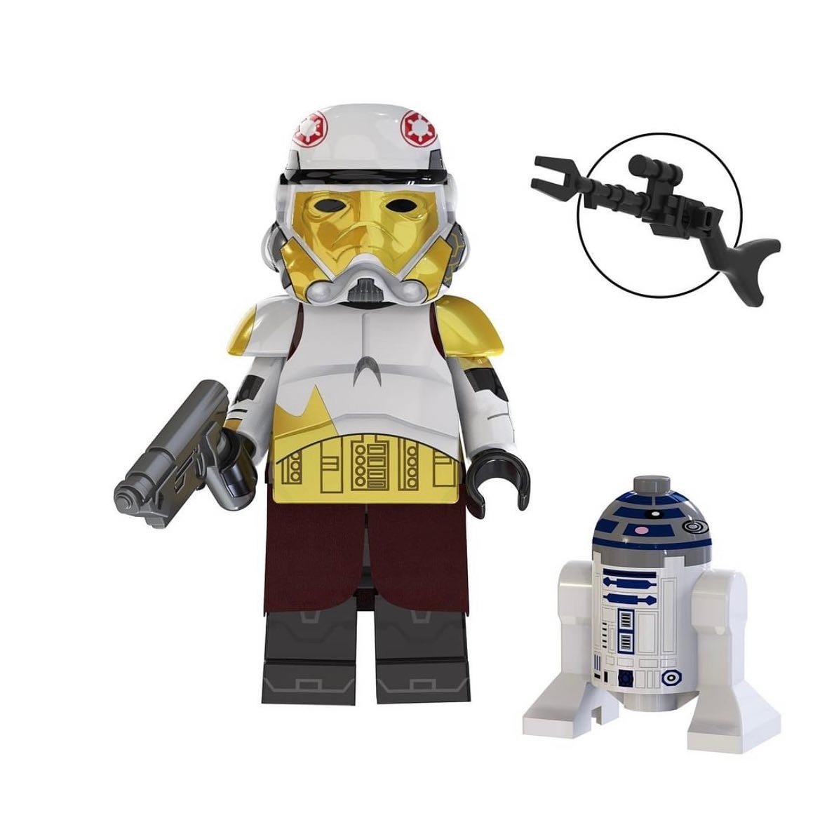 Captain Enoch Night Trooper Star Wars Minifigures Weapons and Accessories