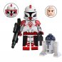 8pcs Star Wars Phase 1 Clone Commander Bomb Squad Stormtrooper Minifigures Set