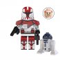 4pcs Star Wars Phase 1 Clone Commander Fox Stone Ganch Bly Minifigures Set